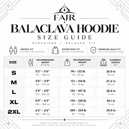 FAJR™ - Balaclava Hoodie